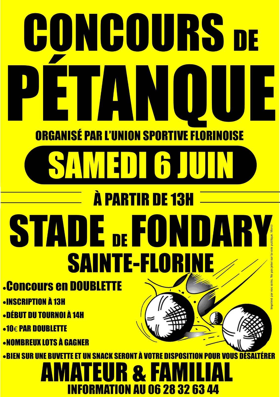 USF Pétanque 060626 sainte-florine